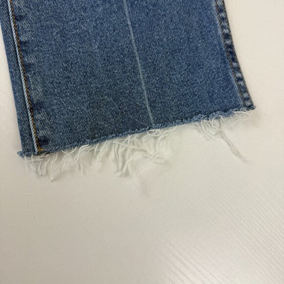 NWOT KHAITE “Vivian” High-Rise Cropped Kick-Flare Jeans • Size 26 • Raw Hem - Picture 7 of 10